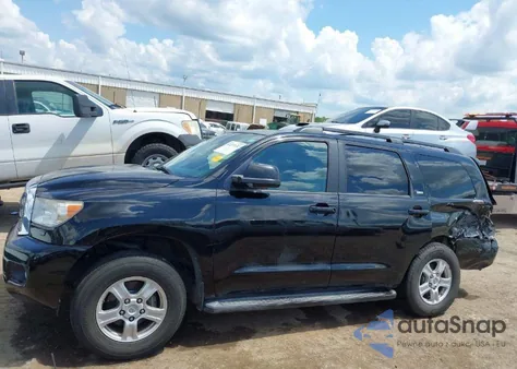 2013 Toyota Sequoia Sr5 5.7L V8 from USA, damaged, VIN 5TDZY5G12DS050011